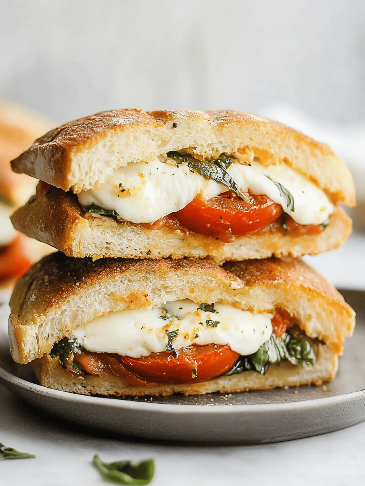 Tomato Mozzarella Panini
