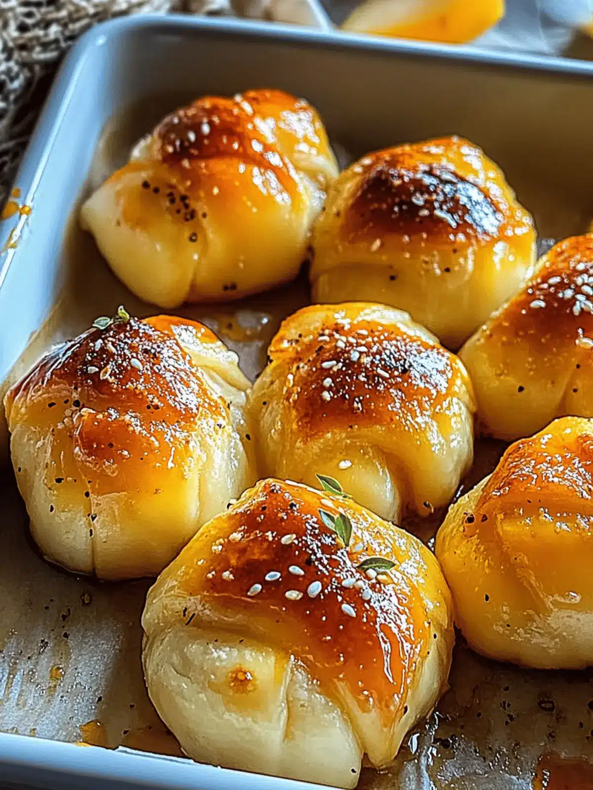 Peachy Peach Dumplings