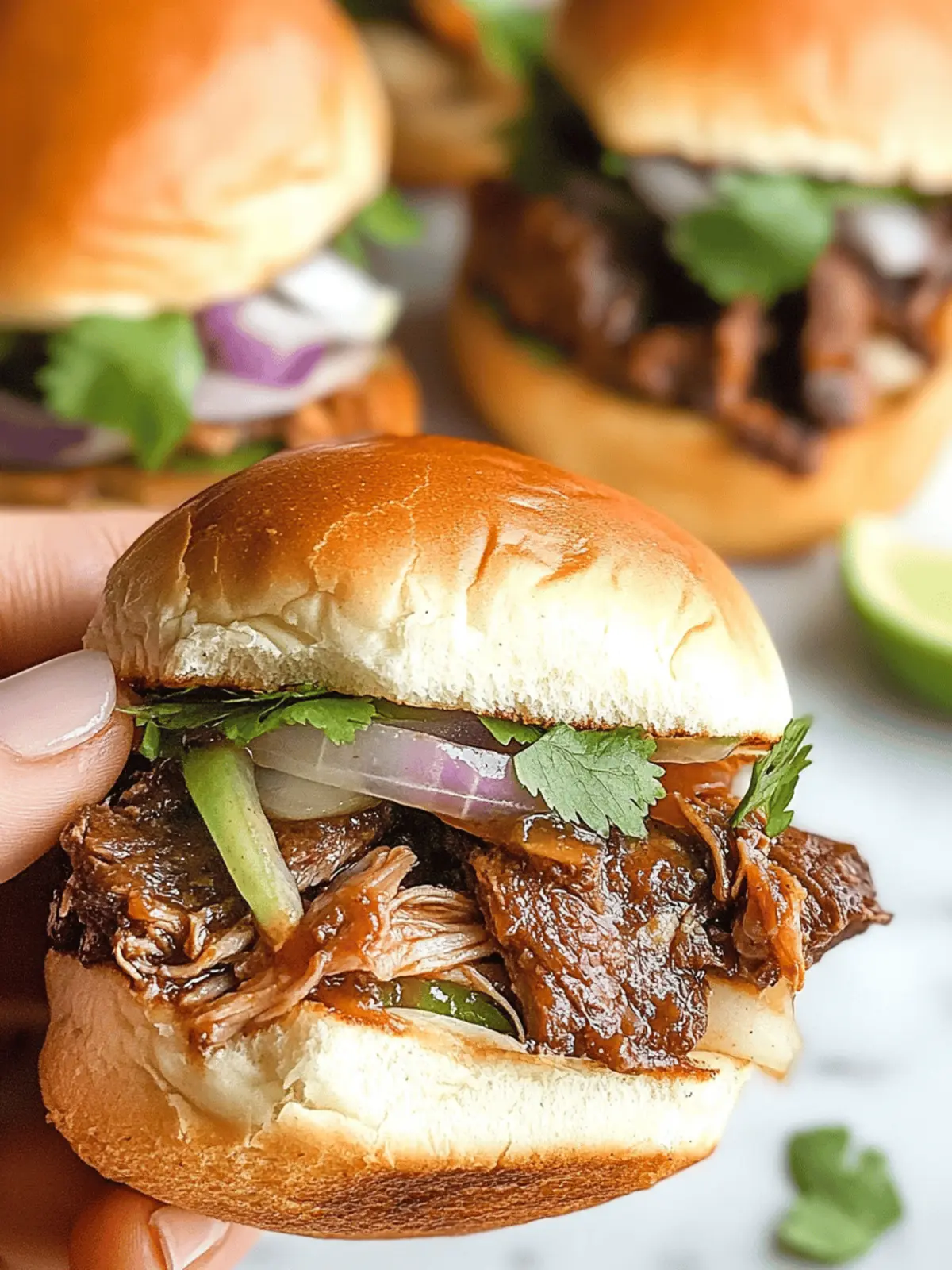 Beef Birria Sliders