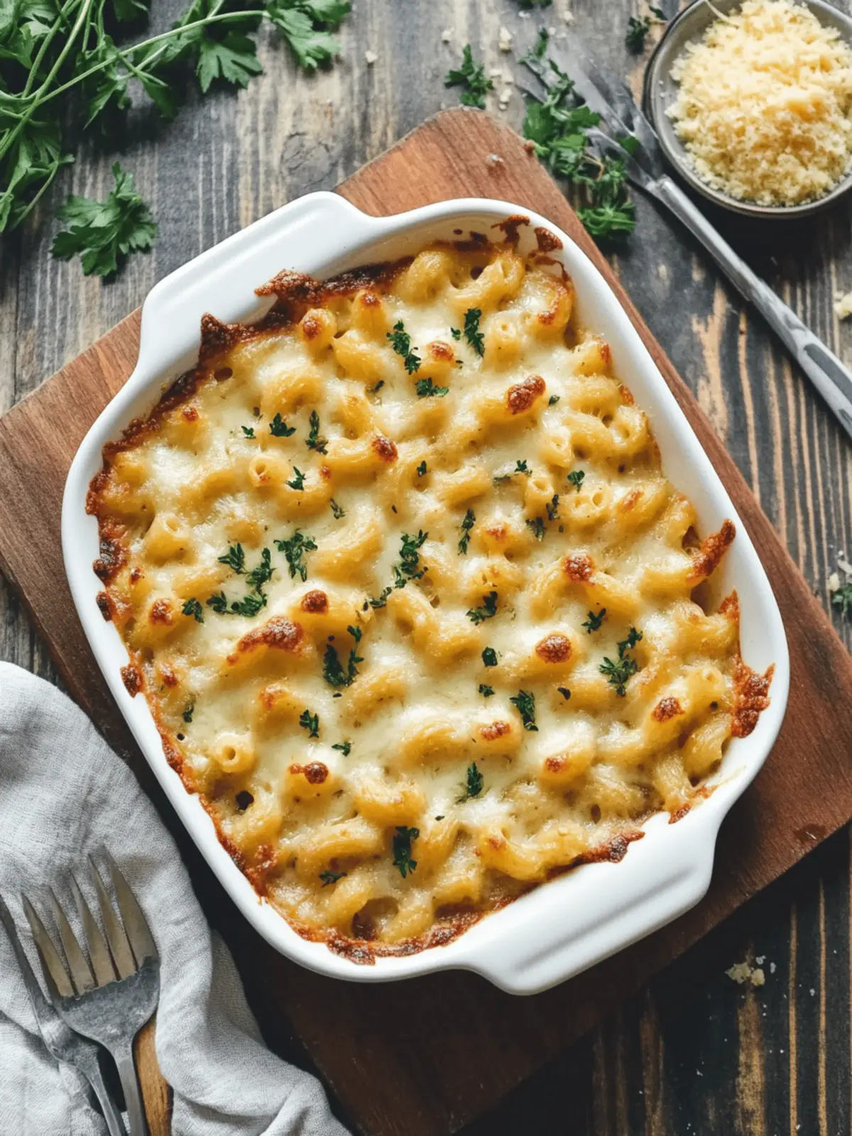 Creamy French Onion Mac and Cheese