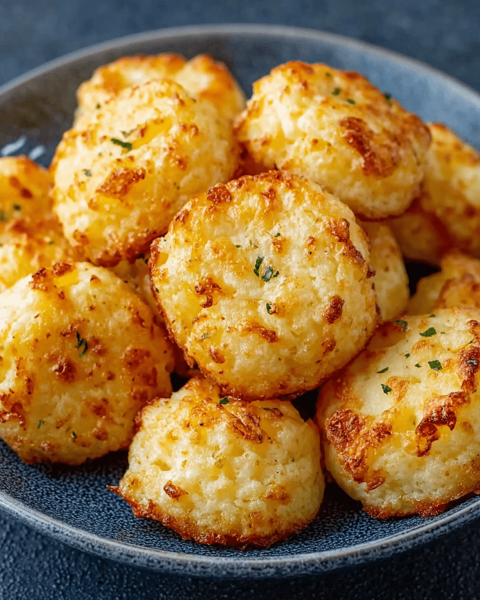 Keto Cheese Puffed