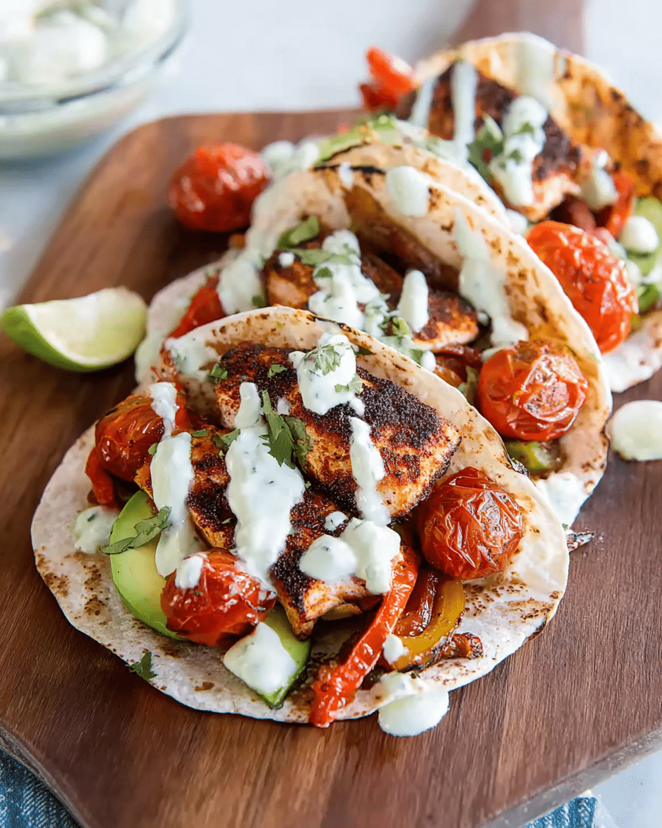 Salmon Tacos