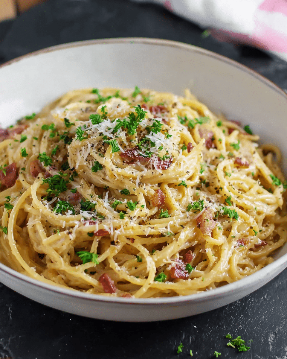 Spaghetti Carbonara Sauce