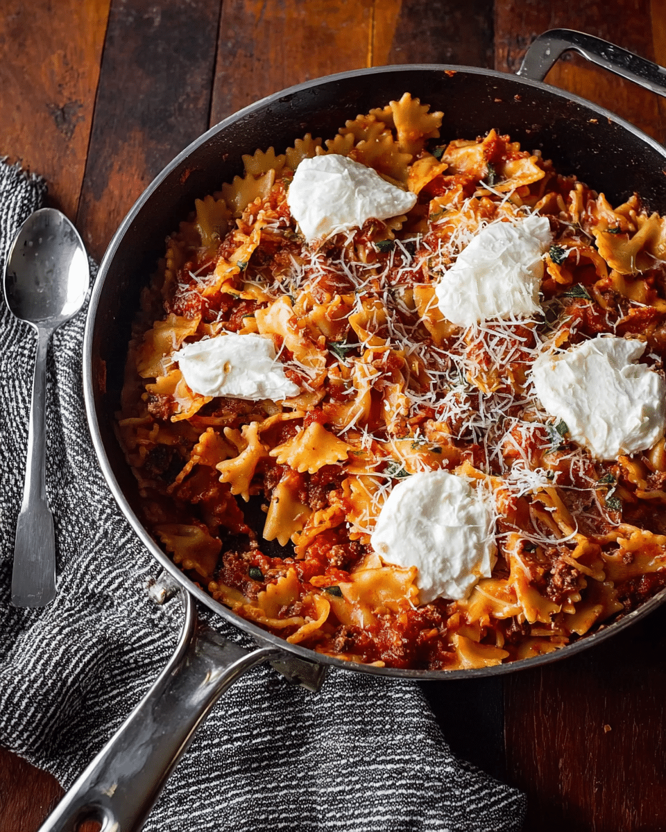 Skillet Lasagna