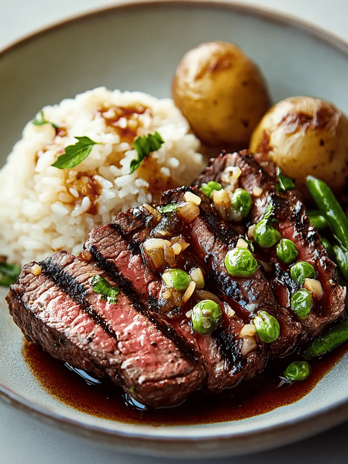 Steak and Rice