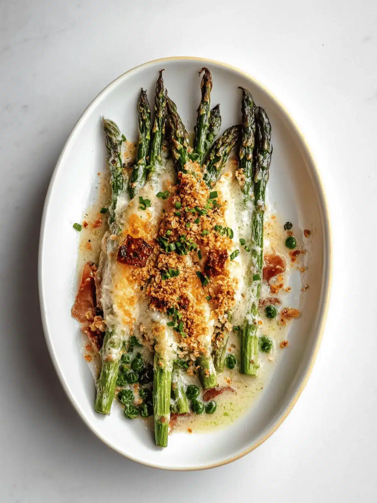 Asparagus au Gratin with Prosciutto: Springtime Delight Awaits