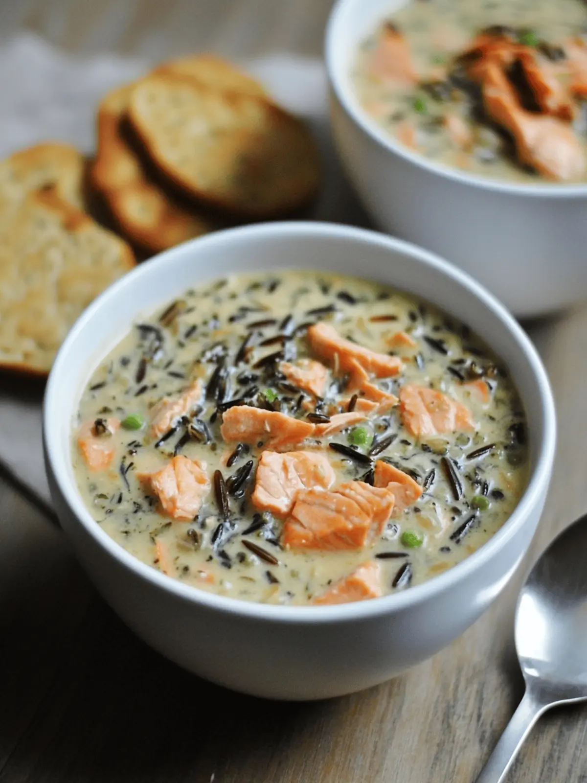 Cozy Salmon Wild Rice Soup for Warm Winter Nights 5 Salmon Wild Rice Soup