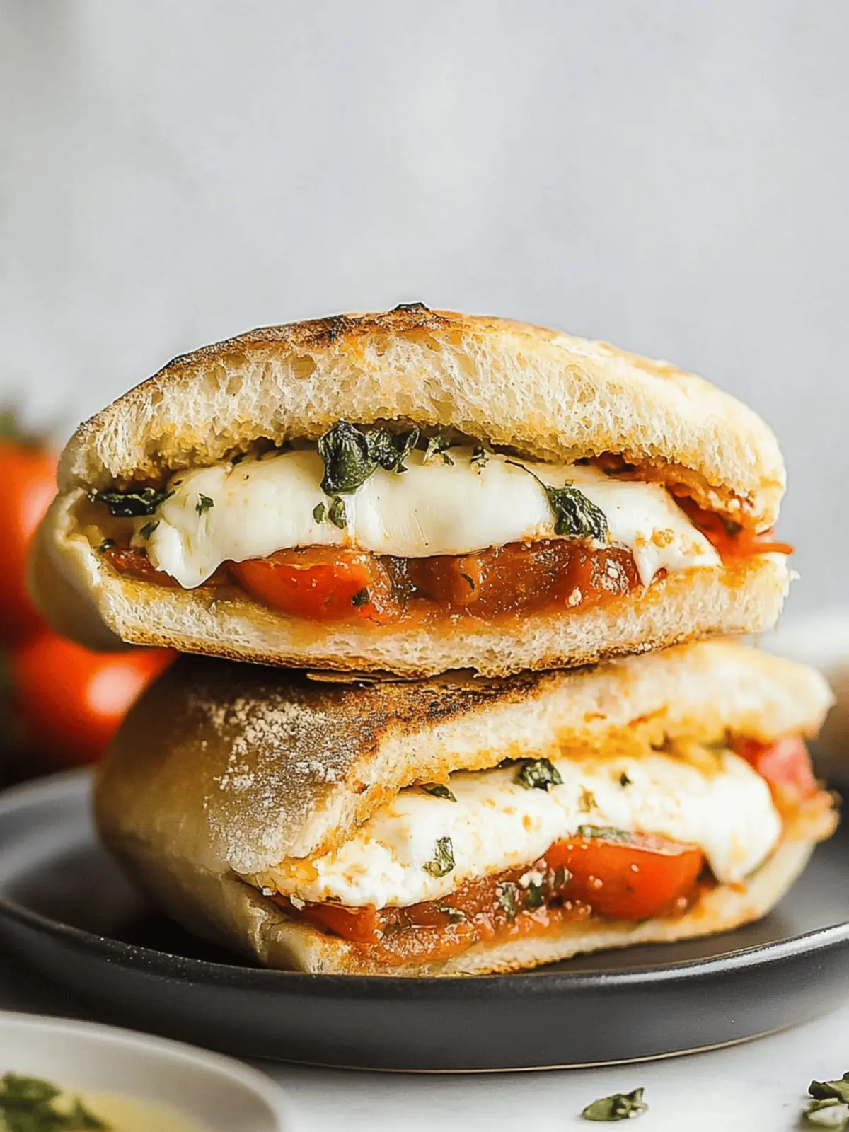 Tomato Mozzarella Panini