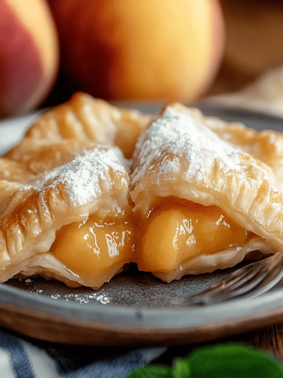 Country Peach Dumplings