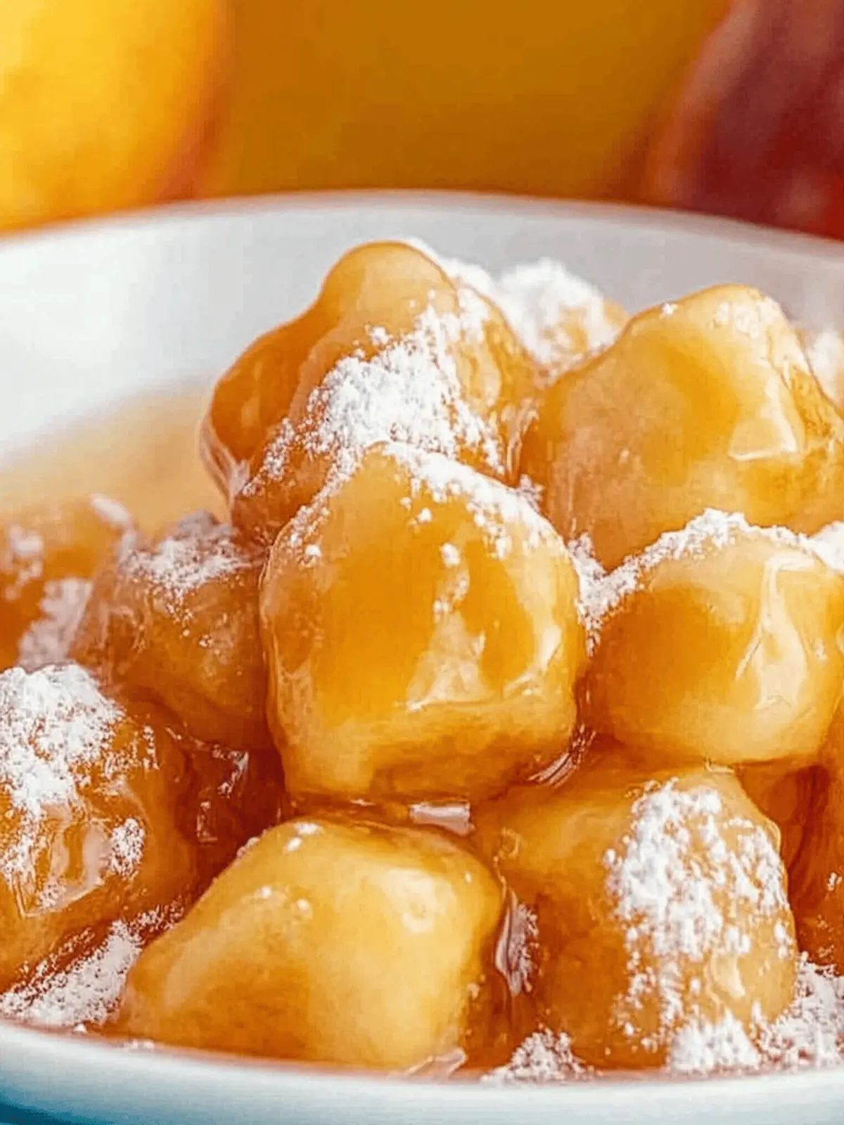 Peach Dumpling Bubble Up