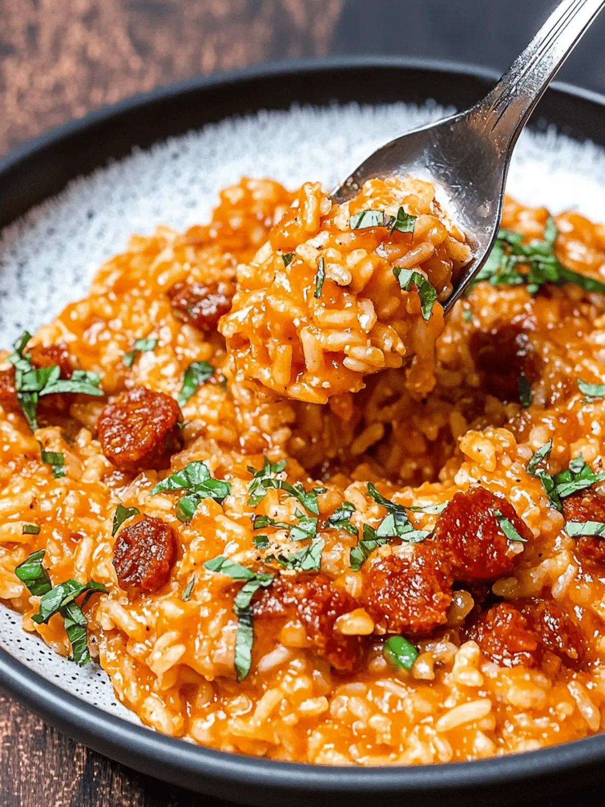 Chorizo Romesco Risotto: Comforting Creamy Goodness for All 4 Chorizo Romesco Risotto: Comforting Creamy Goodness for All