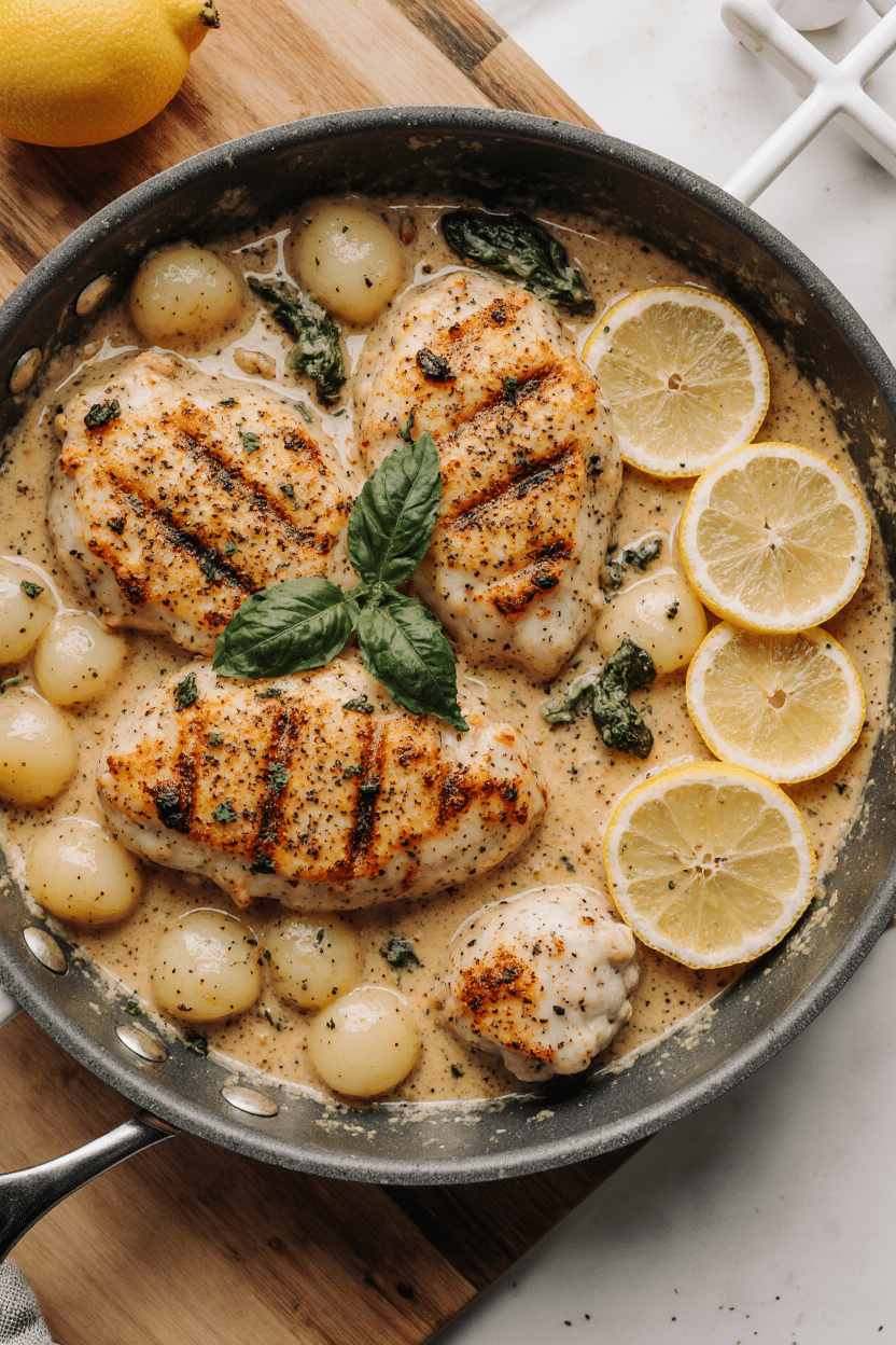 Zesty Lemon Gnocchi Chicken