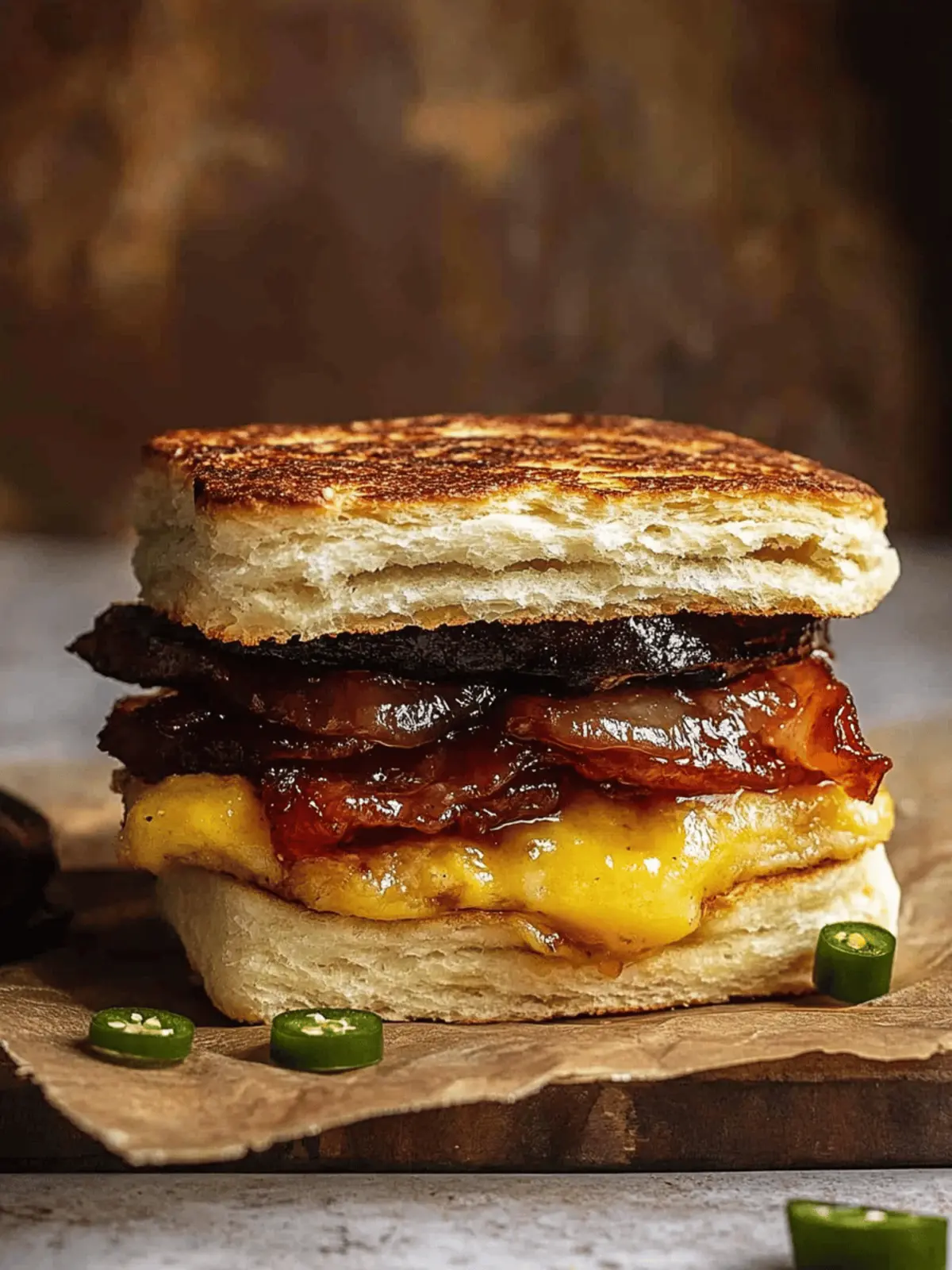 Pork Belly Breakfast Biscuit Sandwich You’ll Crave Every Morning
