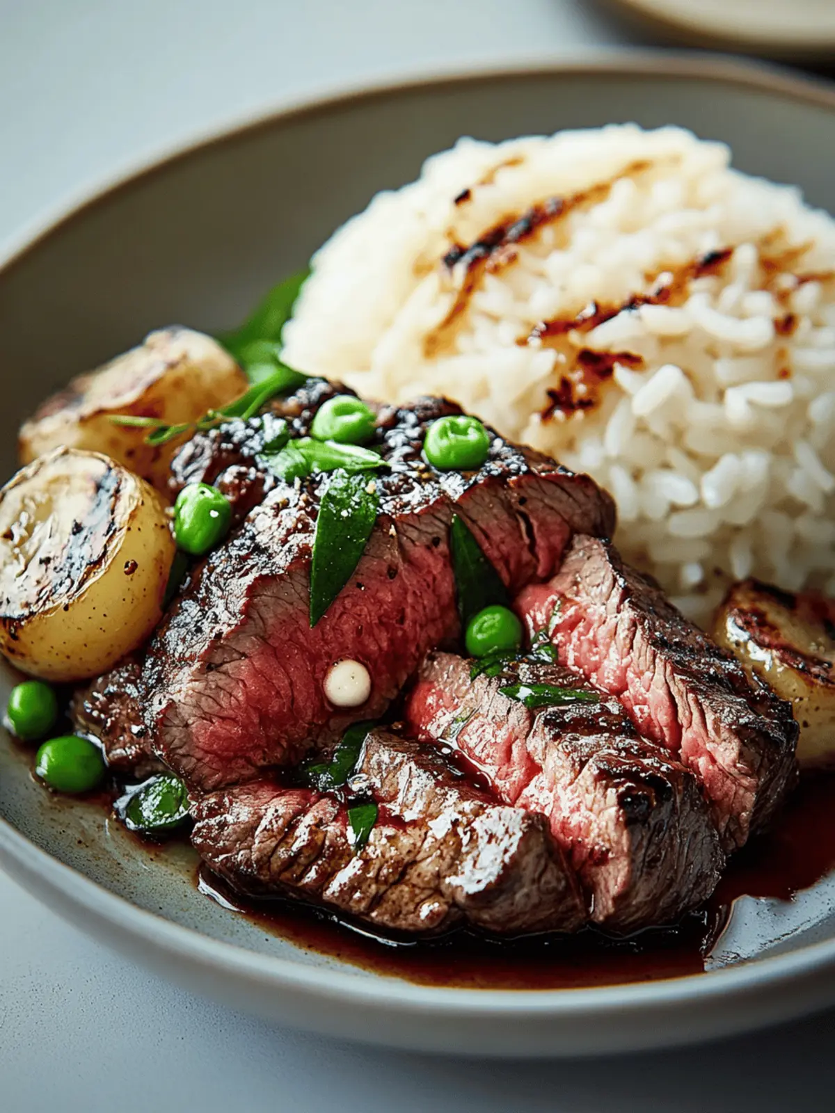 Steak and Rice