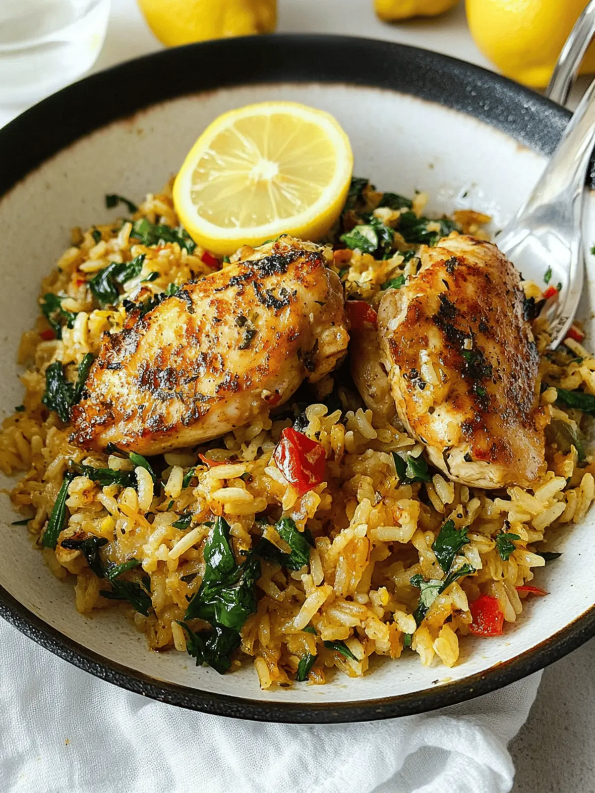 One Pan Greek Lemon Chicken and Rice Skillet for Busy Nights 3 One Pan Greek Lemon Chicken and Rice Skillet