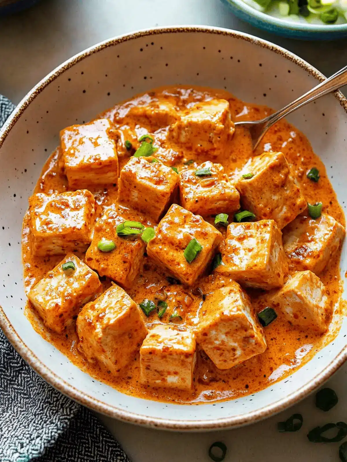 Spicy Tofu with Creamy Coconut Sauce: A Flavorful Vegan Delight 4 Spicy Tofu with Creamy Coconut Sauce: A Flavorful Vegan Delight