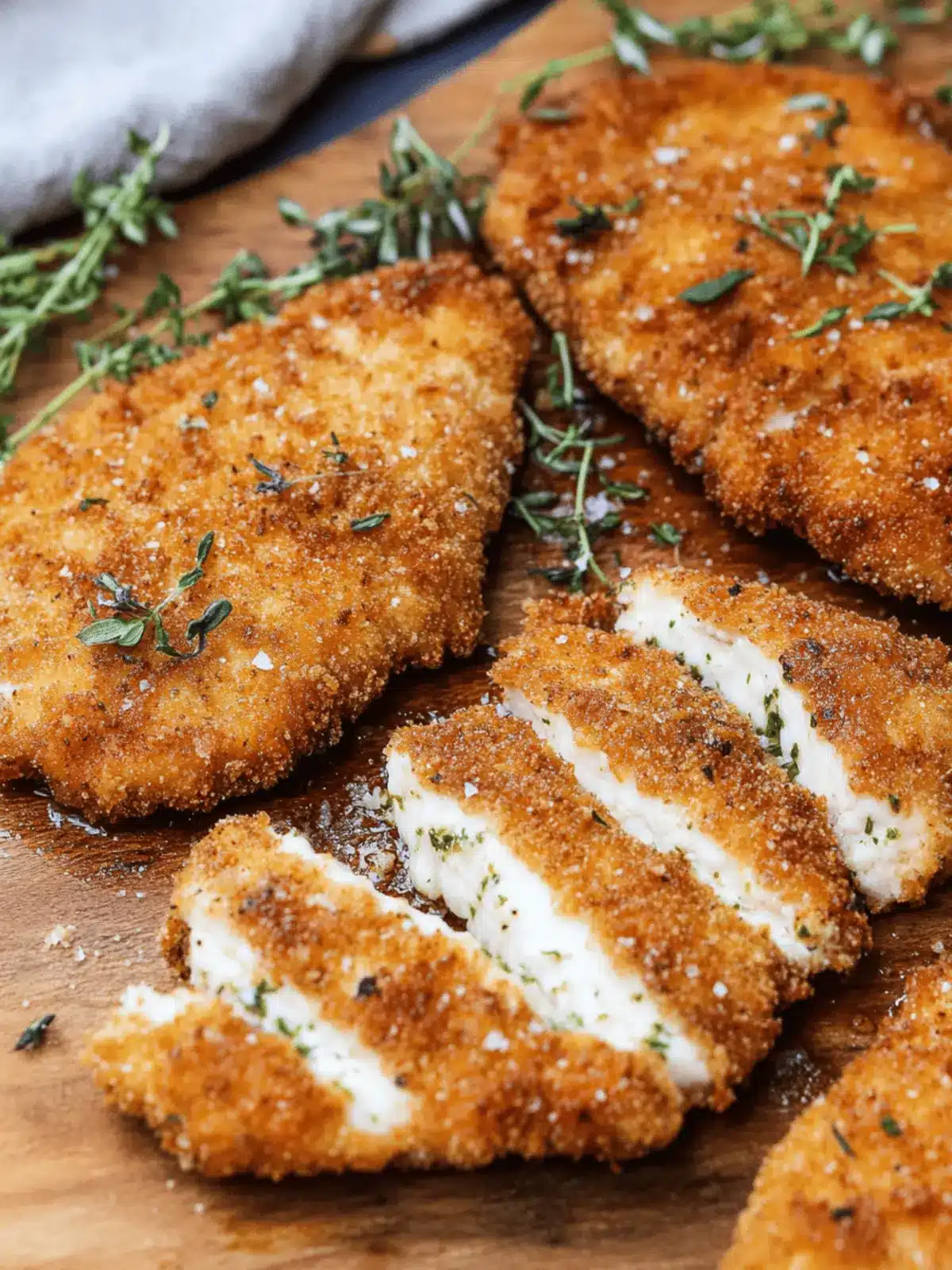 Crispy Parmesan Chicken Cutlets