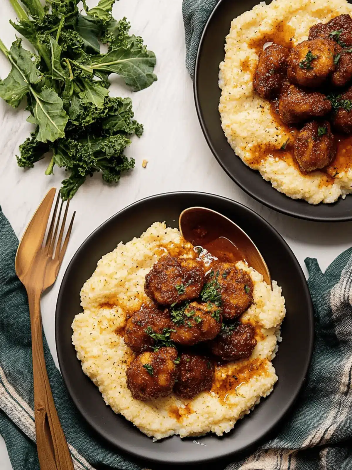 Nashville Hot Cauliflower + Kale Grits: Spice Up Dinner Tonight 2 Nashville Hot Cauliflower + Kale Grits: Spice Up Dinner Tonight