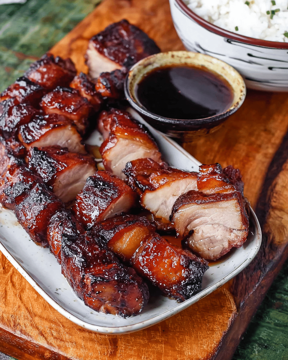 Air Fried Char Siu (Chinese BBQ Pork)