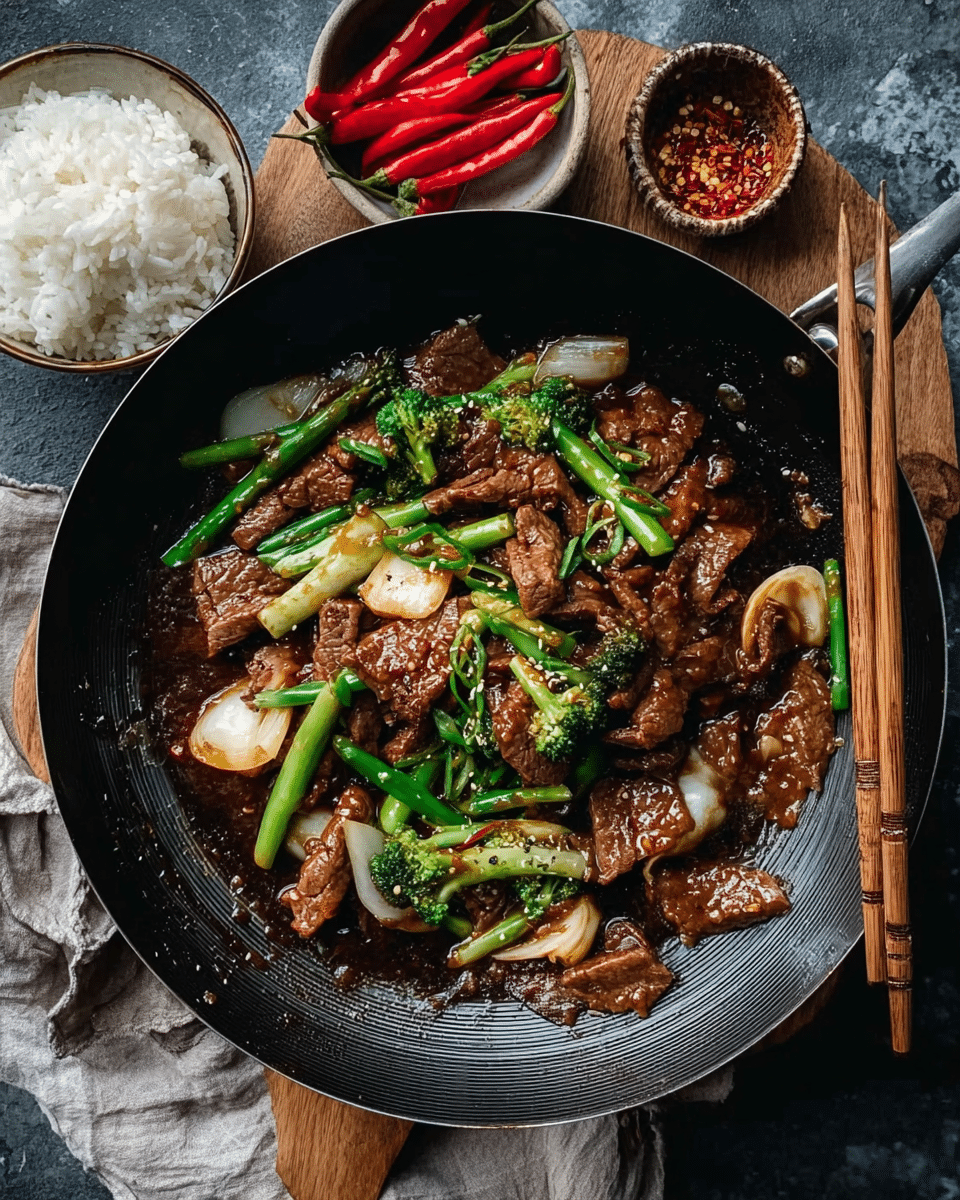 Beef with Oyster Sauce