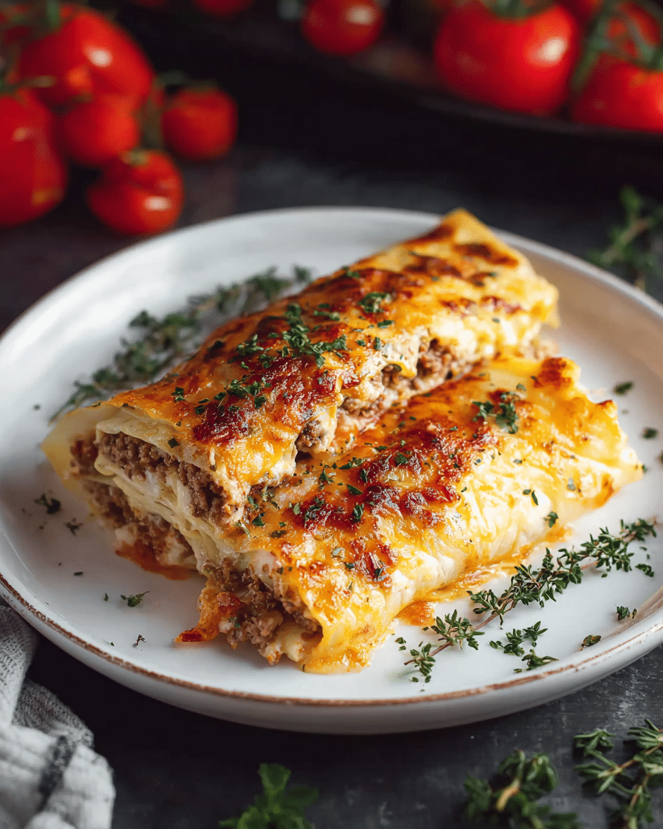 Lasagna with Crepes