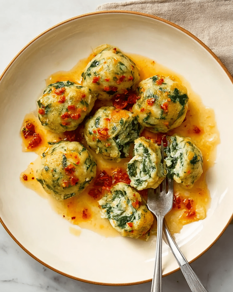 Spinach & Ricotta Gnudi