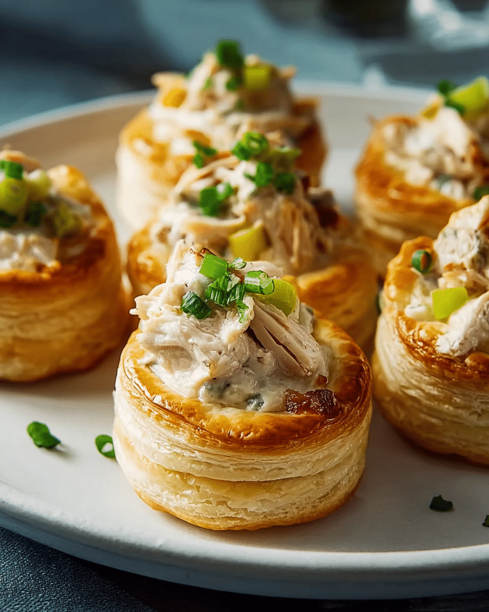 Creamy Chicken Vol-au-Vent