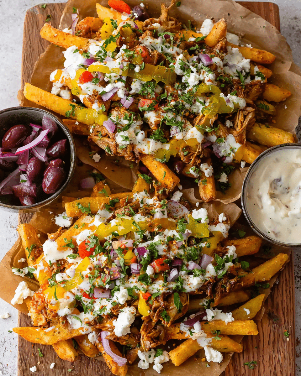 Shawarma Nacho Fries