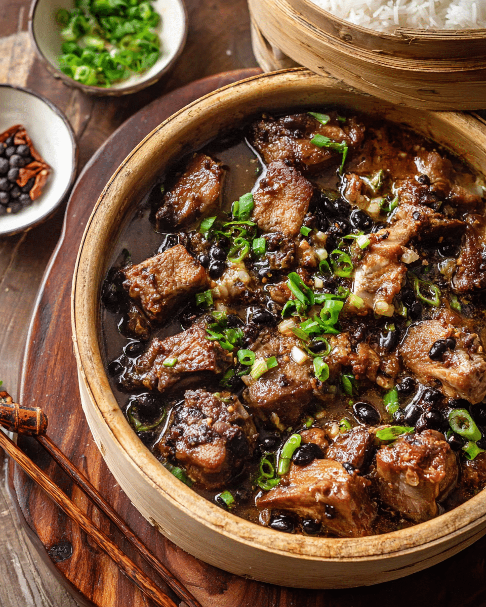 Steamed Spareribs with Black Beans
