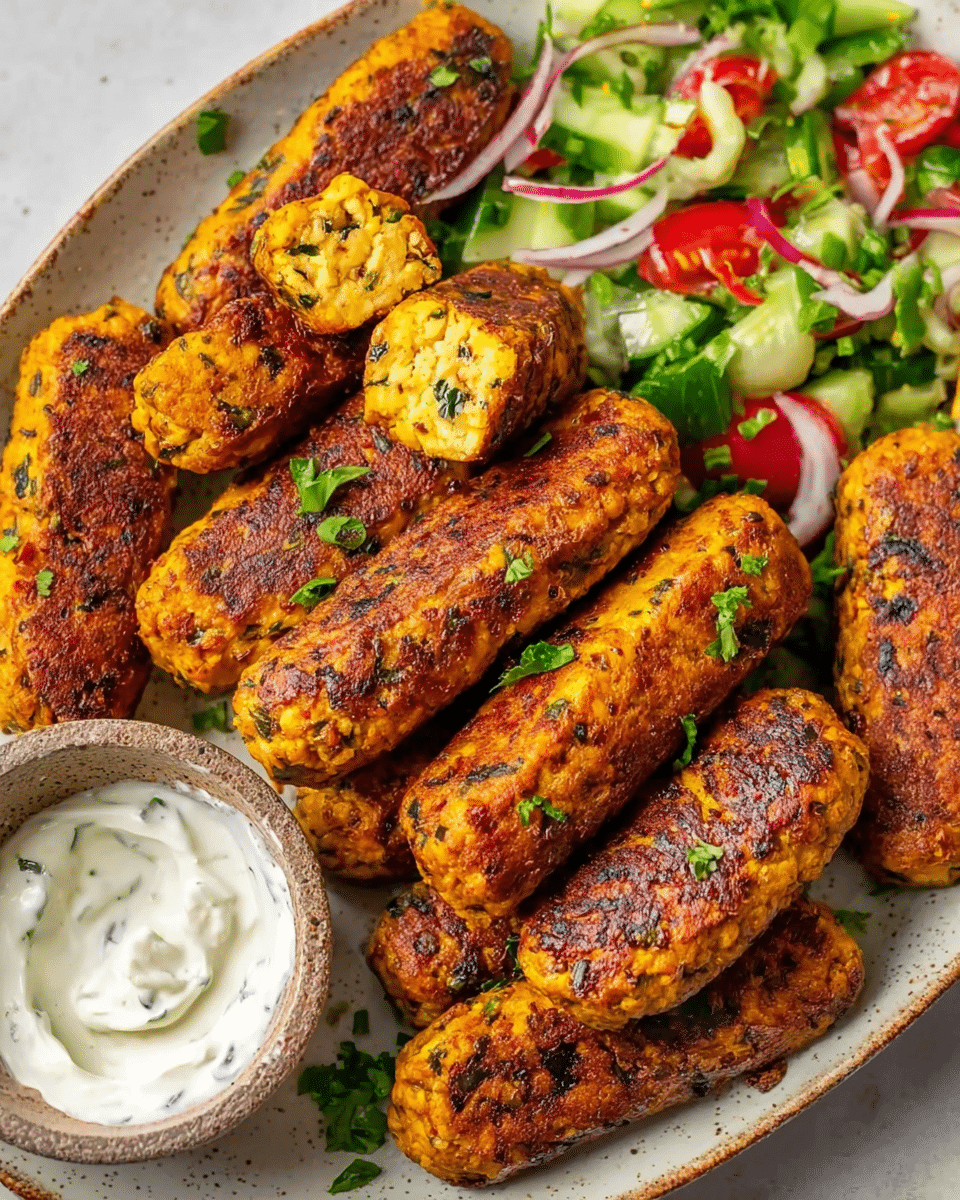 Middle Eastern Tofu Kebabs