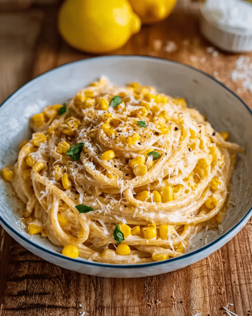Creamy Corn Pasta