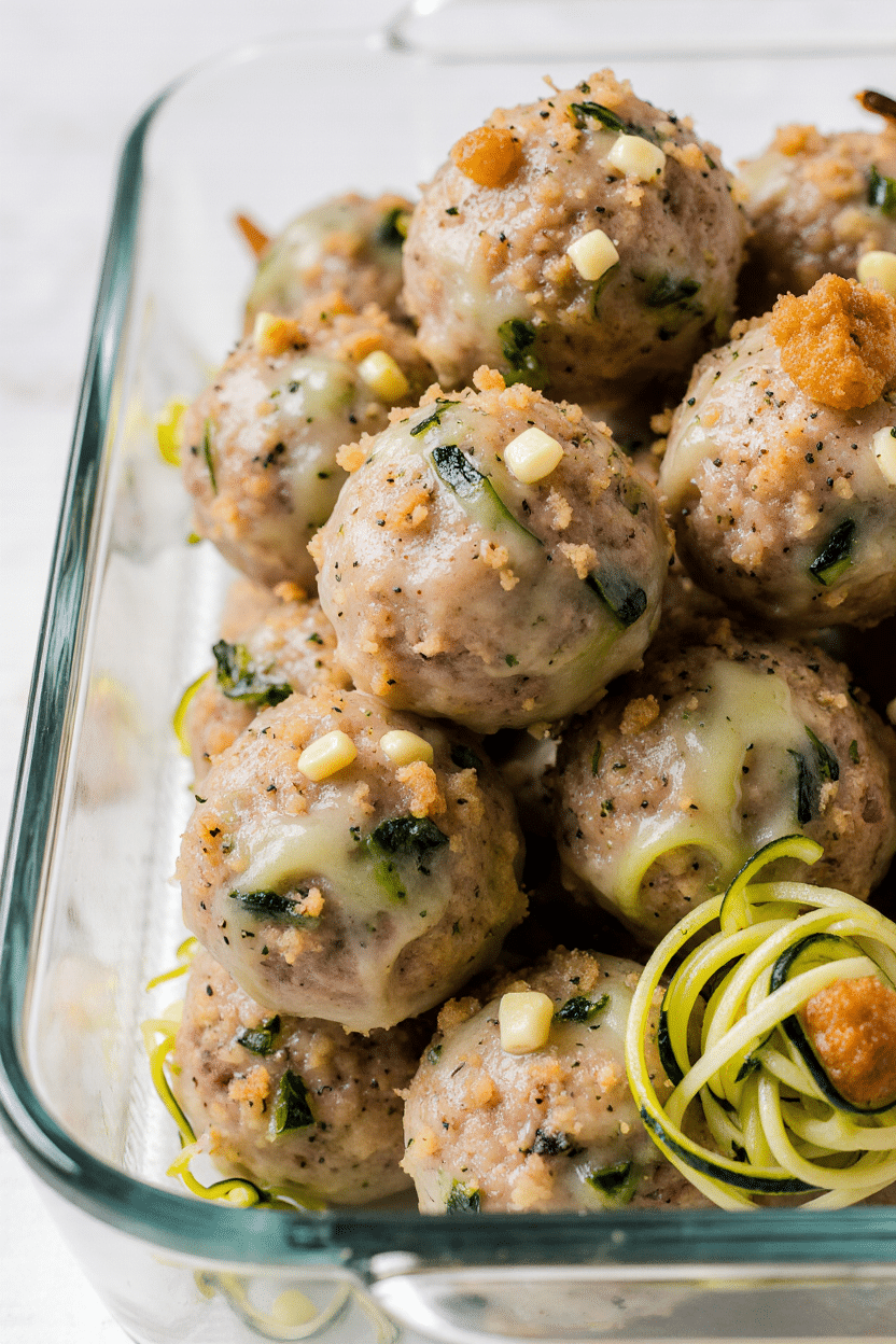 Zucchini Turkey Meatballs