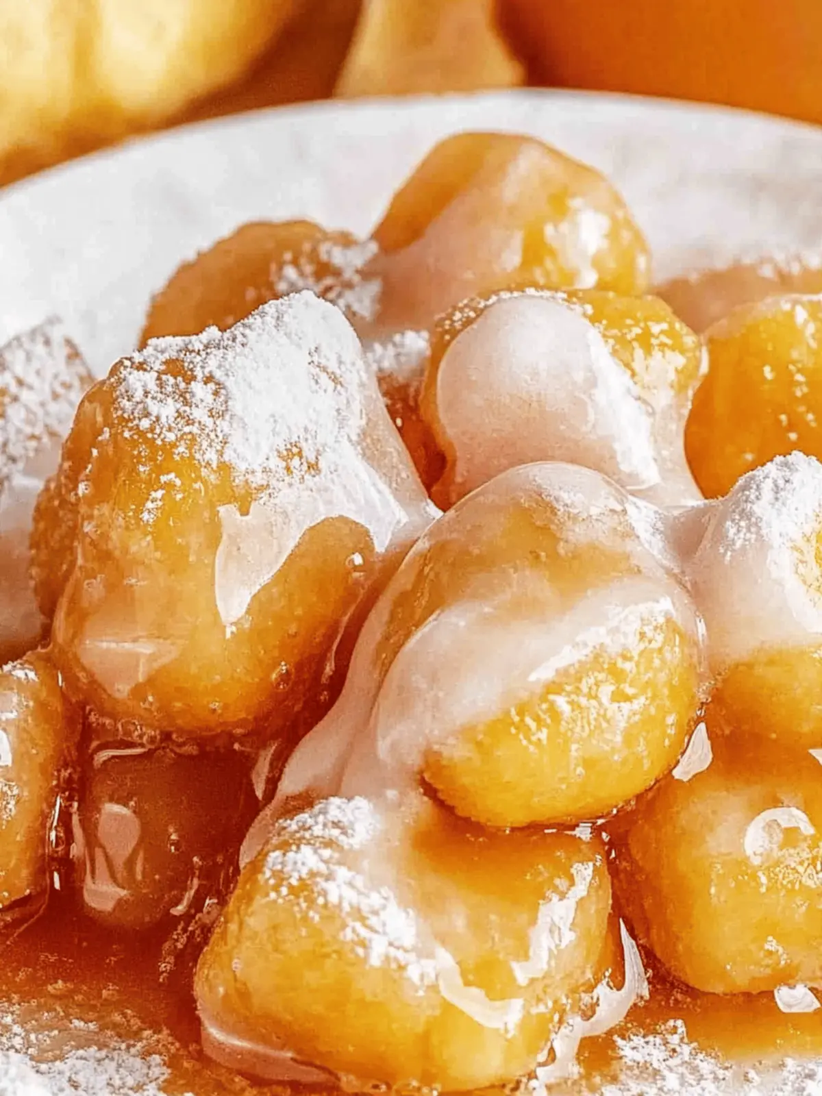 Peach Dumpling Bubble Up