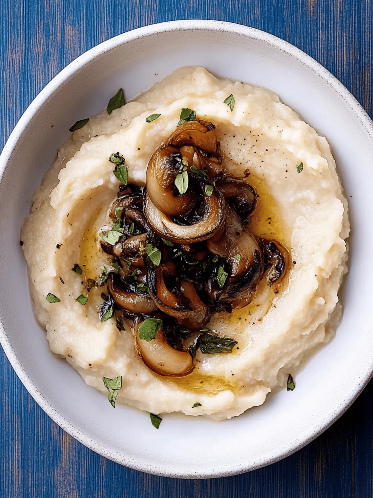 Creamy White Bean Purée with Crispy Leeks Magic 2 White Bean Purée