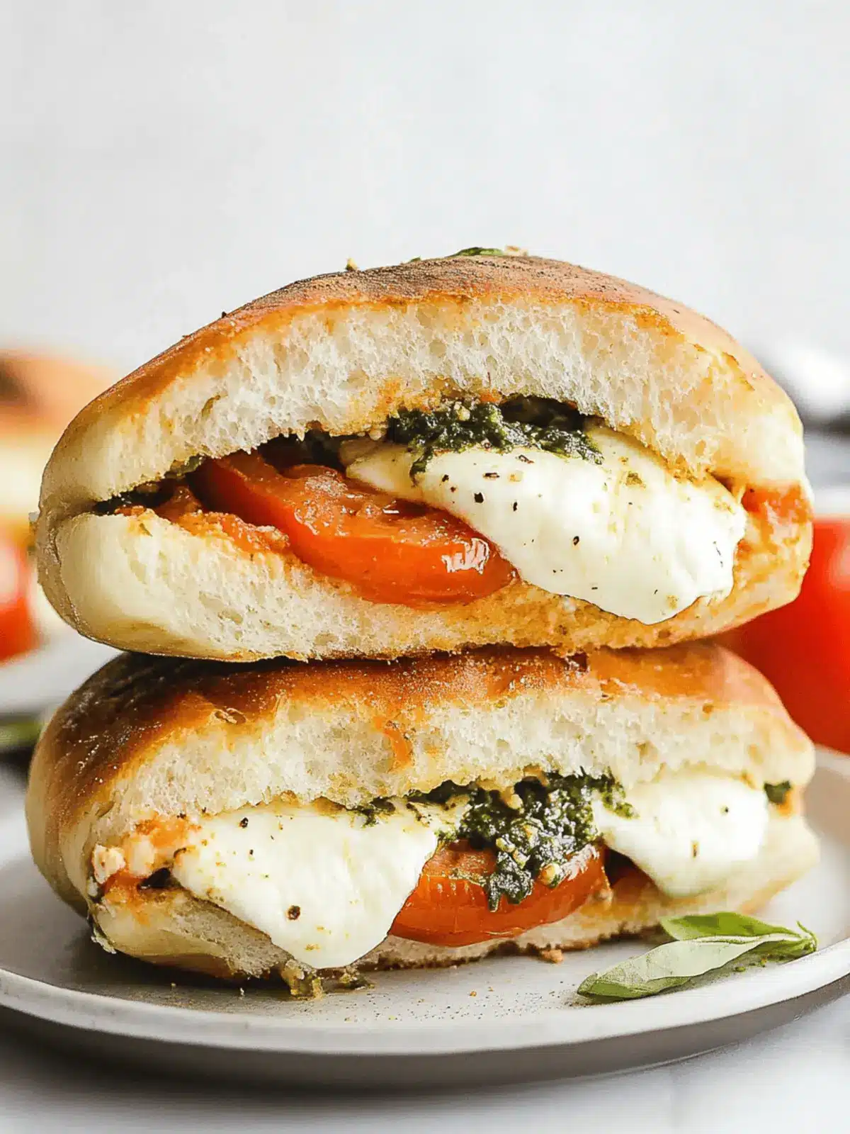 Tomato Mozzarella Panini