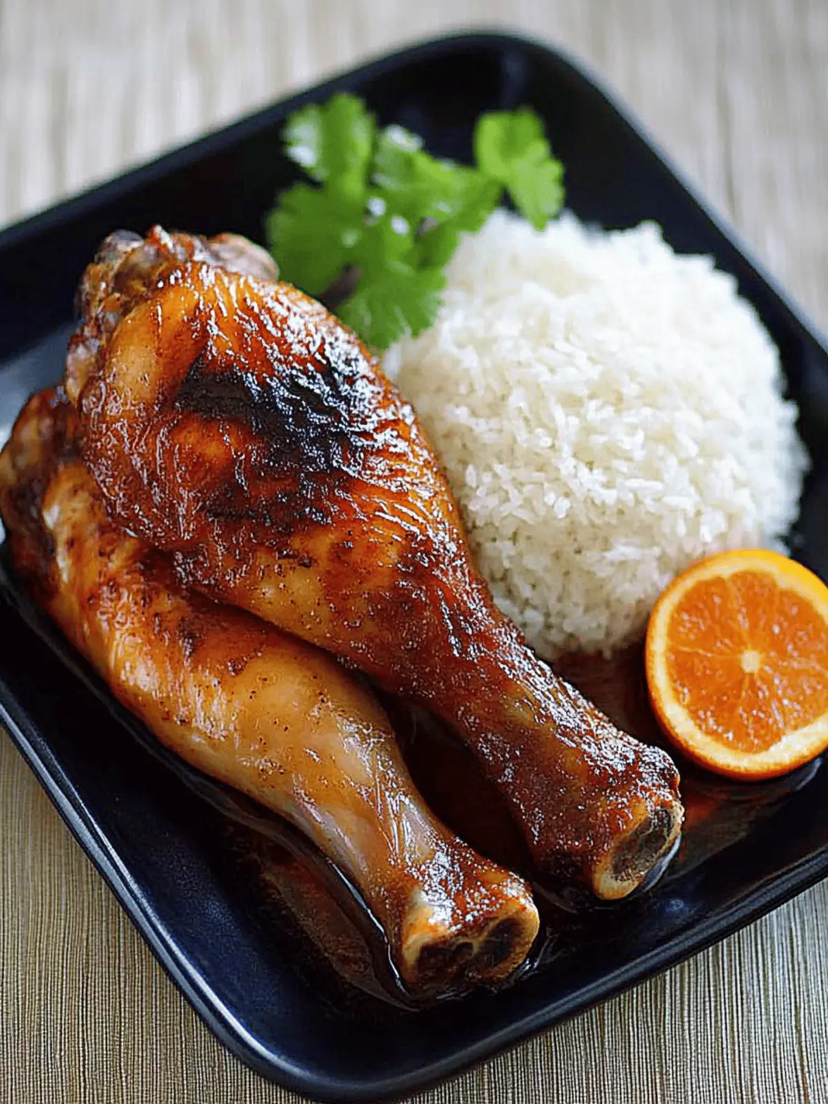 Five Spice Roasted Chicken Legs