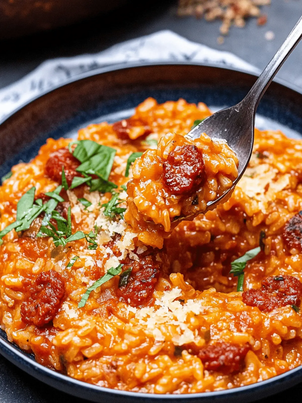 Chorizo Romesco Risotto: Comforting Creamy Goodness for All 3 Chorizo Romesco Risotto: Comforting Creamy Goodness for All