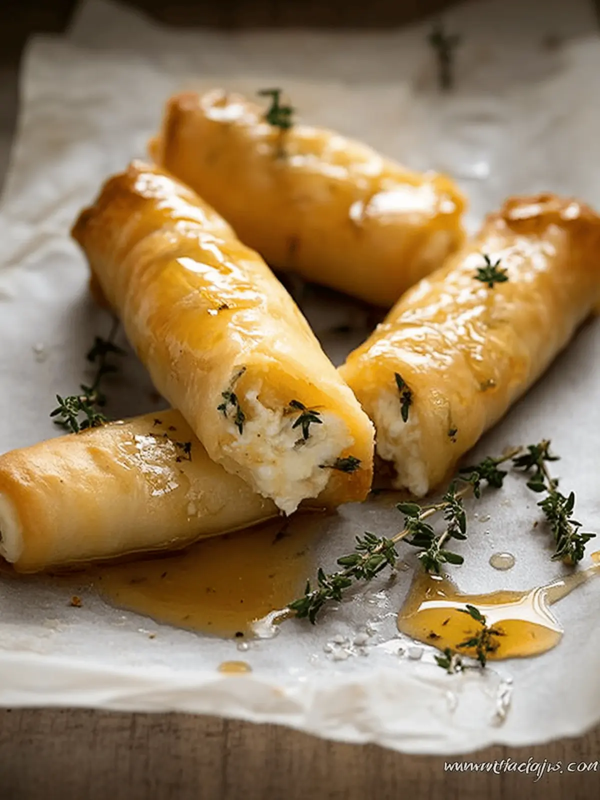 Baked Goat Cheese Rolls with Honey and Thyme for Irresistible Flavor 4 Baked Goats Cheese Rolls with Honey and Thyme