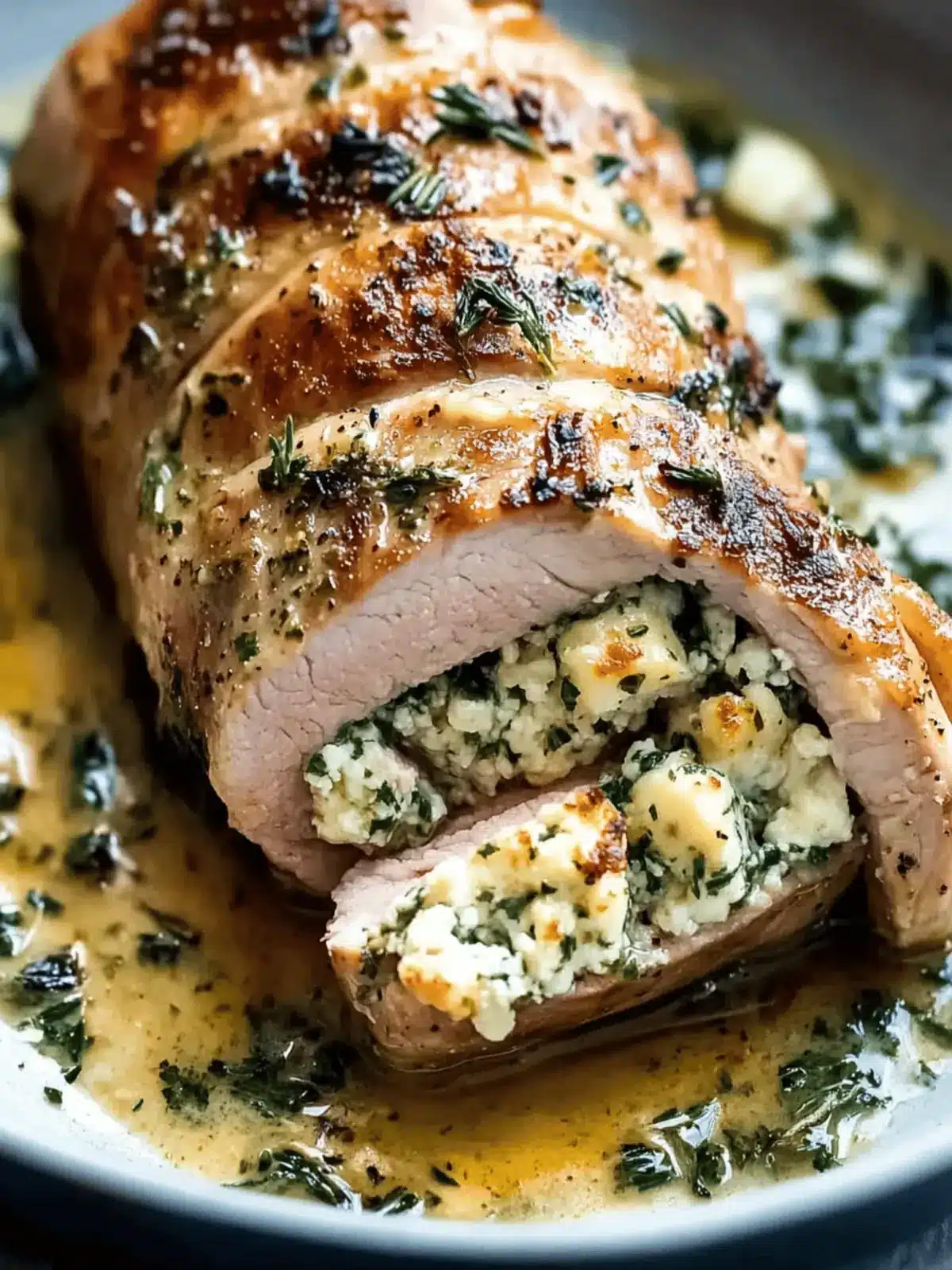 Goat Cheese Stuffed Pork Tenderloin: Elevate Your Dinner Game