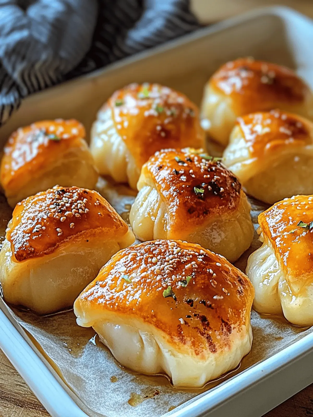 Peachy Peach Dumplings