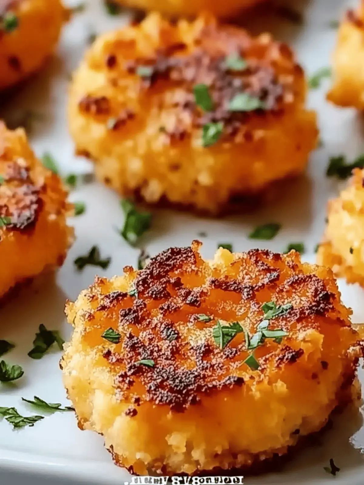 Crispy Smashed Carrots Bites