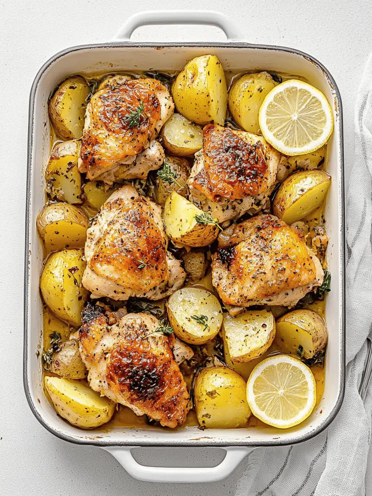 Greek Chicken and Potatoes