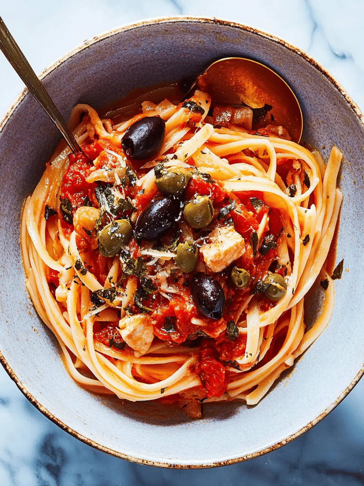 Pantry Pasta Puttanesca