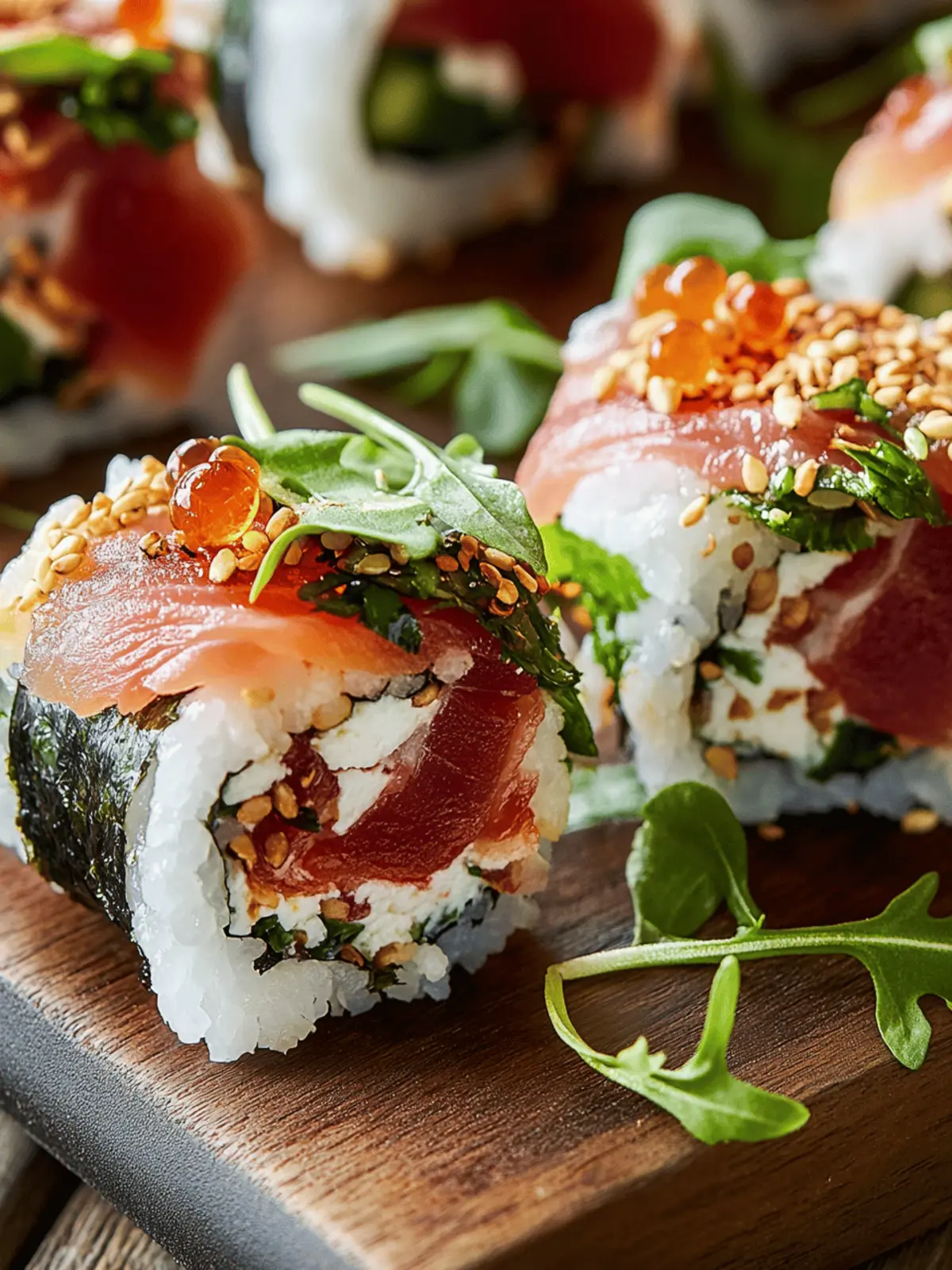 Italian Sushi Roll-Ups