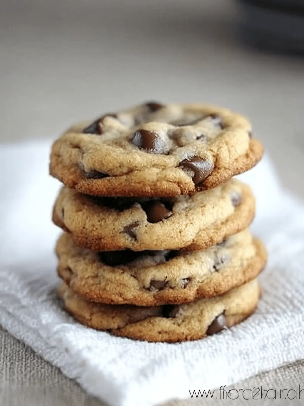Soft and Chewy Chocolate Chip Cookies