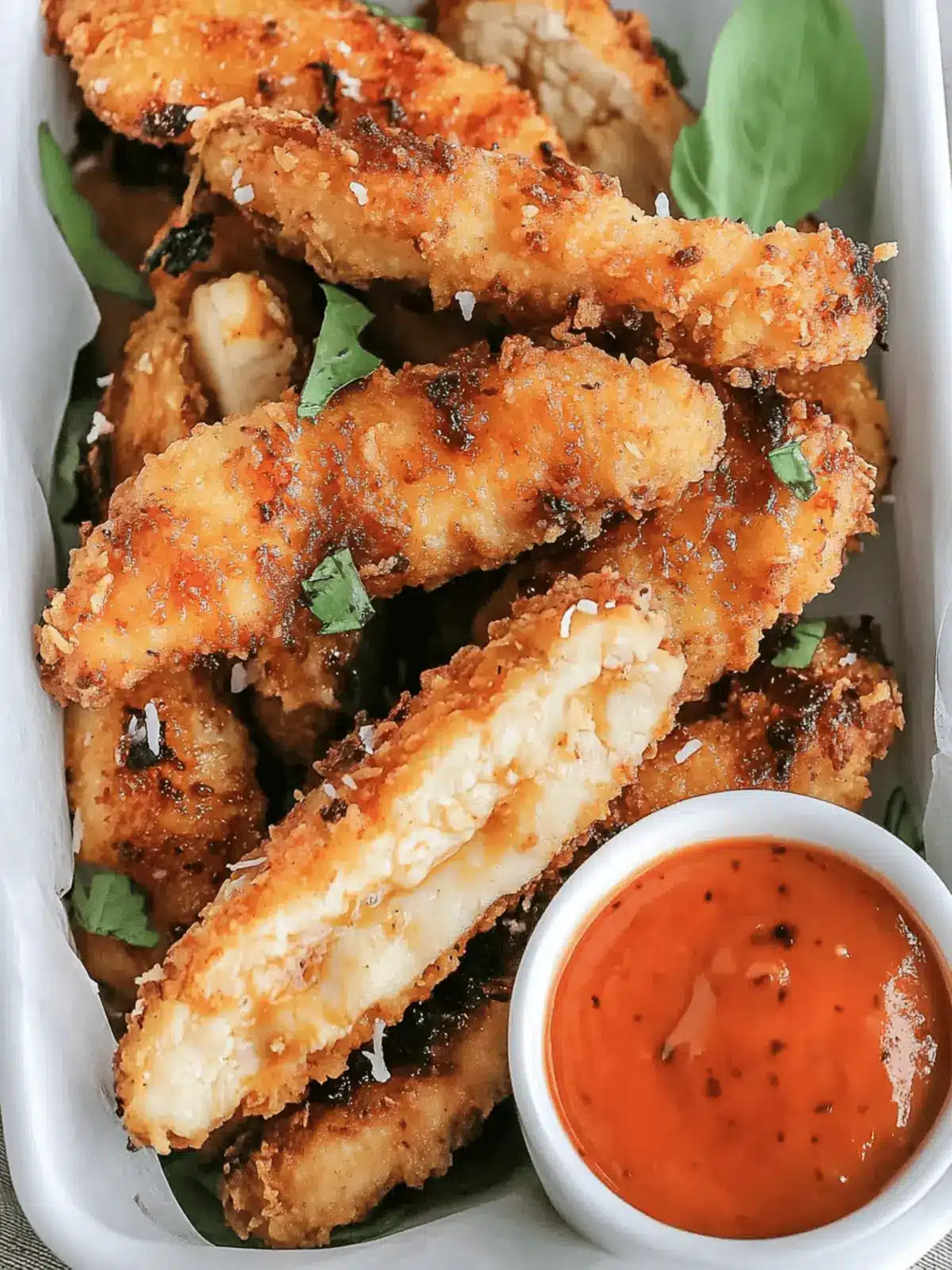 Spicy Coconut Chicken Tenders