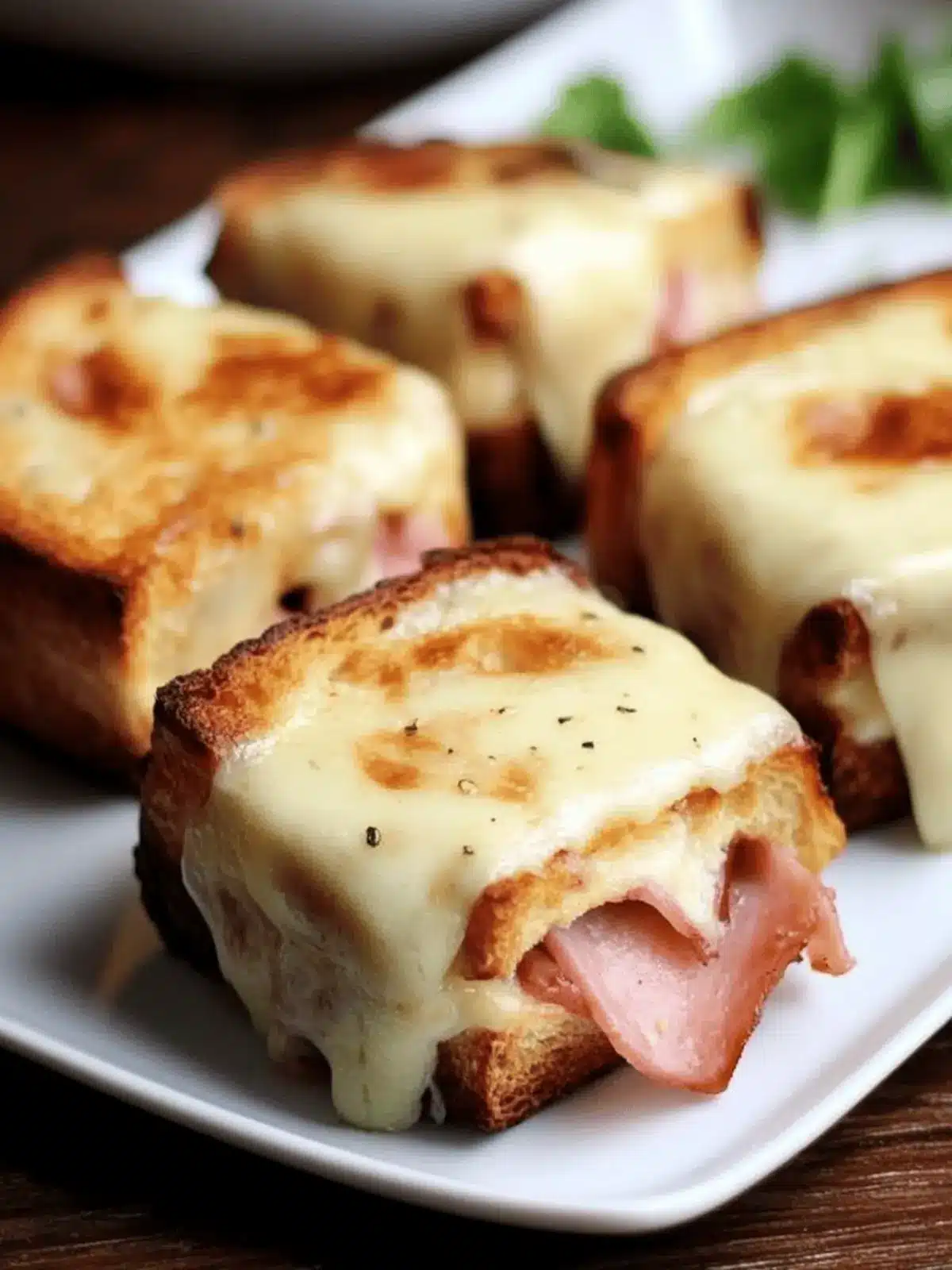 Mini Croque Monsieurs