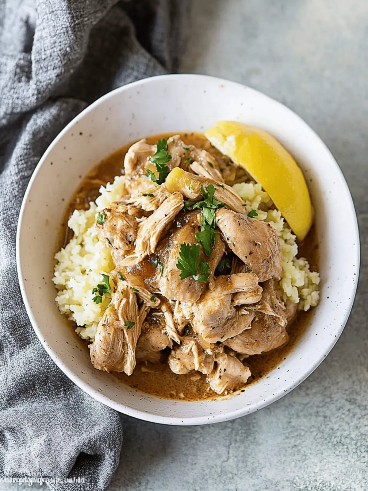 Slow Cooker Mississippi Chicken