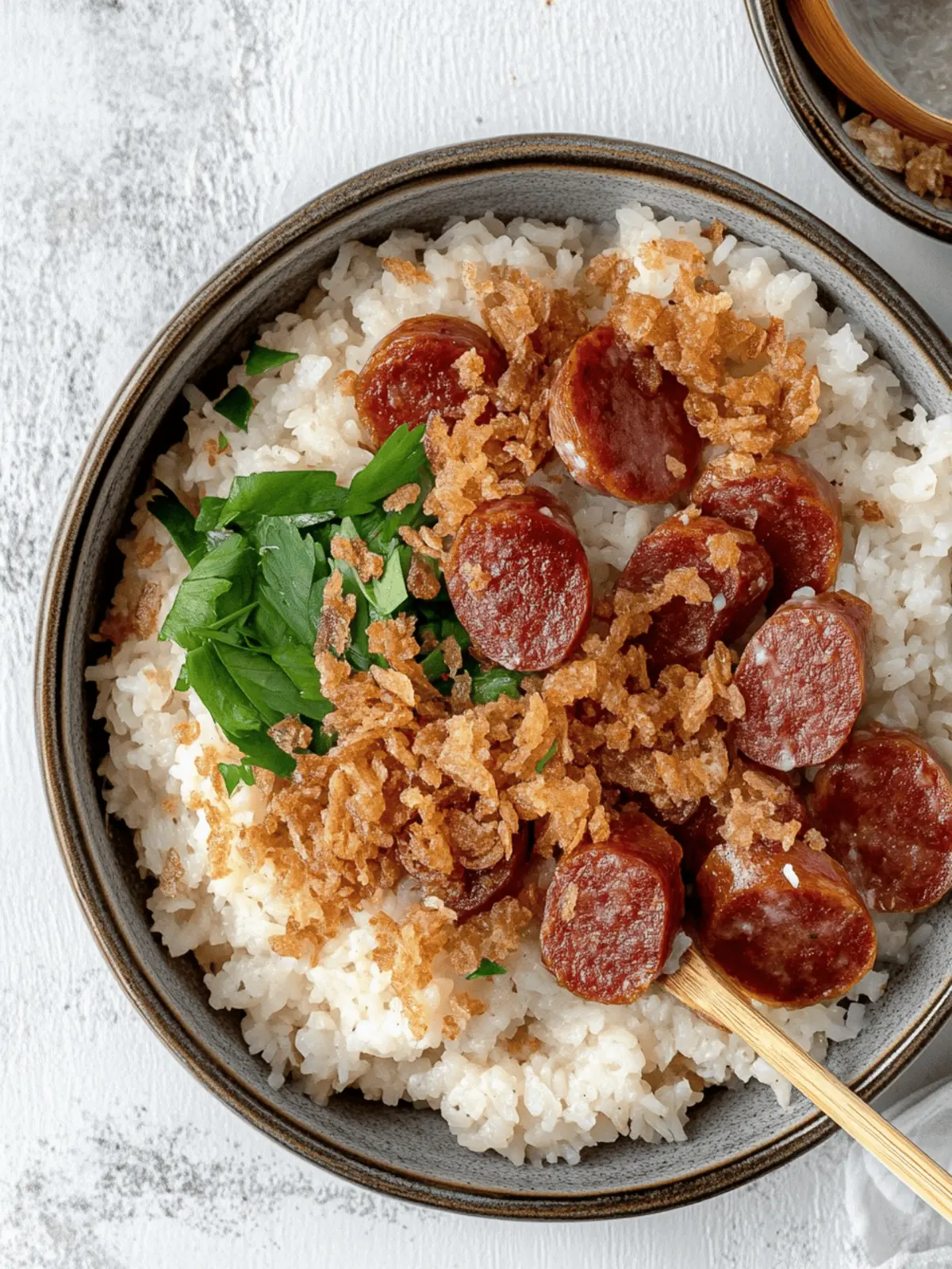 Vietnamese Sticky Rice with Chinese Sausage