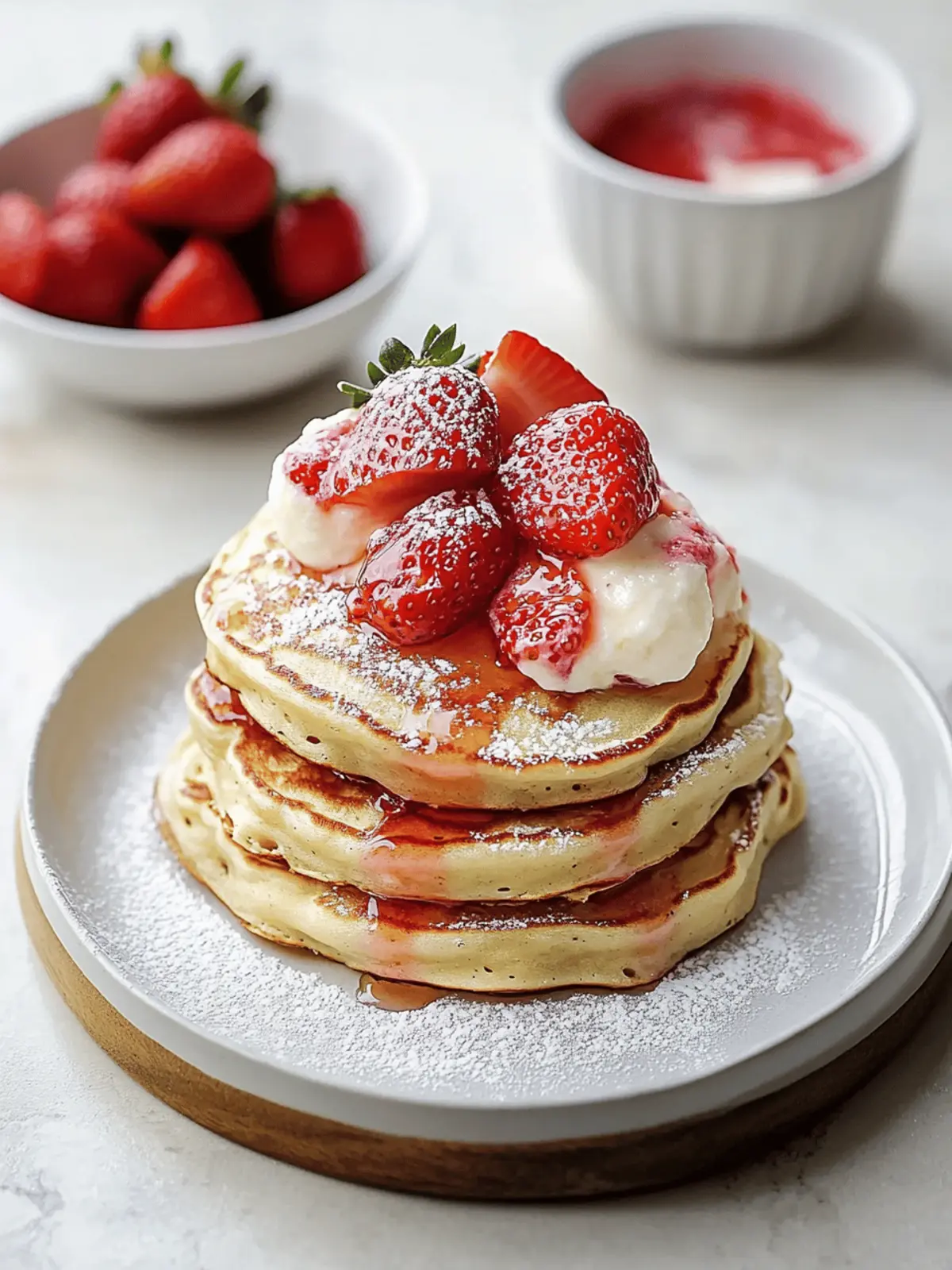 Strawberry Pancakes